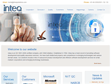 Tablet Screenshot of inteqportal.com